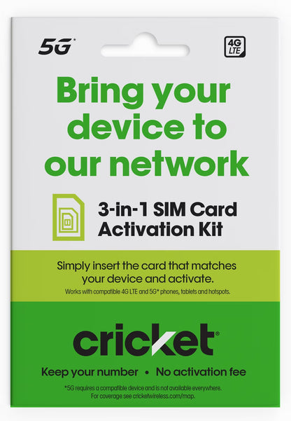 3-In-1 SIM Card Kit