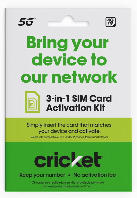 3-In-1 SIM Card Kit